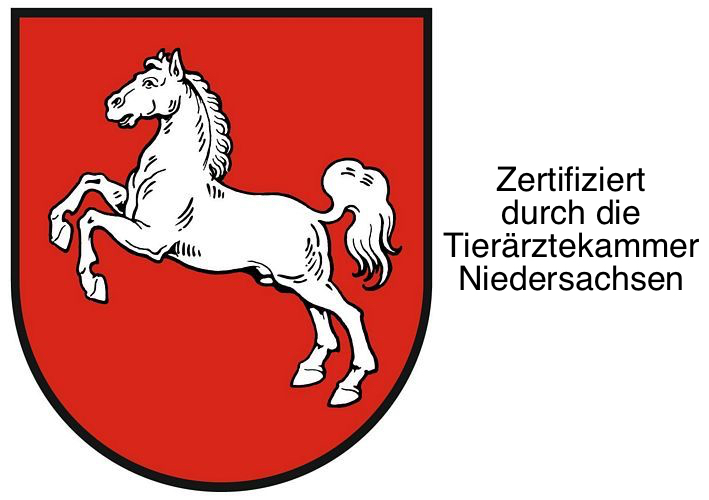 taeknds Logo Zertifiziert durch die Tierärztekammer Nidersachsen
